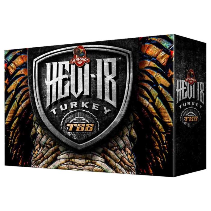 Cart 3 HEVI-Shot TSS Turkey Shotshells 20 ga 3" 1-1/2 oz 1250fps #9 5/ct