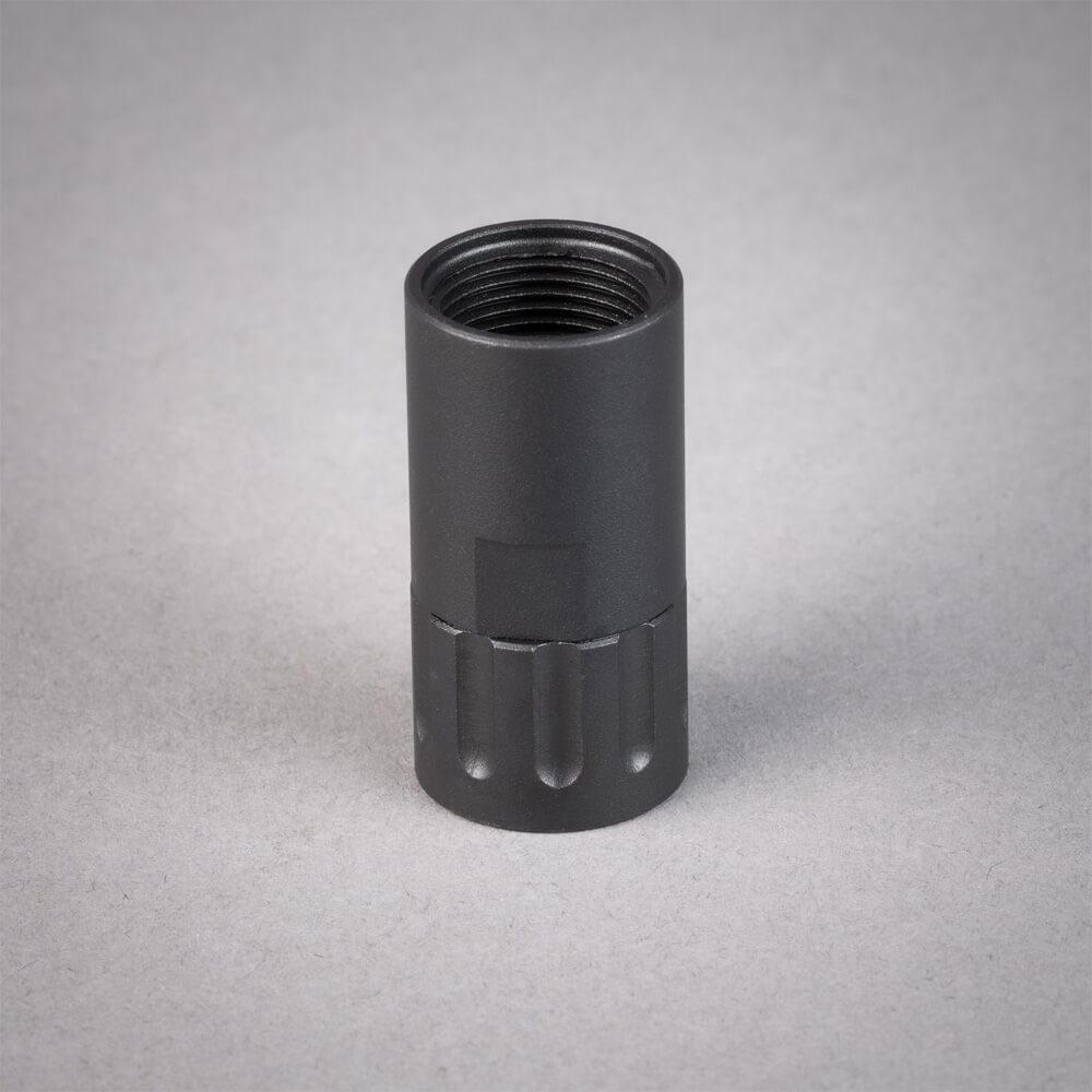 SilencerCo Delta Adapter 1/2x28 to 1/2x28 O-Ring Engagement Adapter