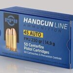 PPU Handgun Ammunition .45 ACP 230 gr FMJ 836 fps 50/ct 2 https3A2F2Fmedia.chattanoogashooting.com2Fimages2Fproduct2FOQPPH45F2FOQPPH45F