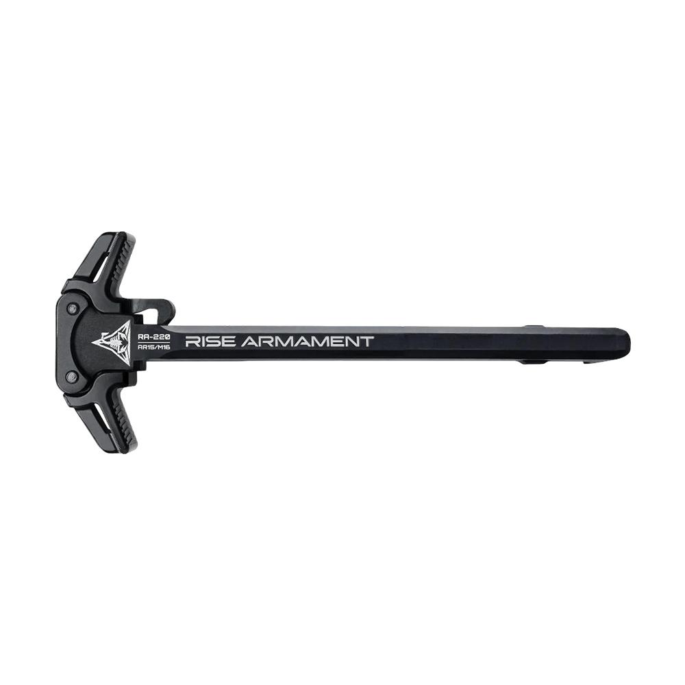 Rise Armament AR-15 Ambidextrous Charging Handle Black 3 Rise Armament AR-15 Ambidextrous Charging Handle Black