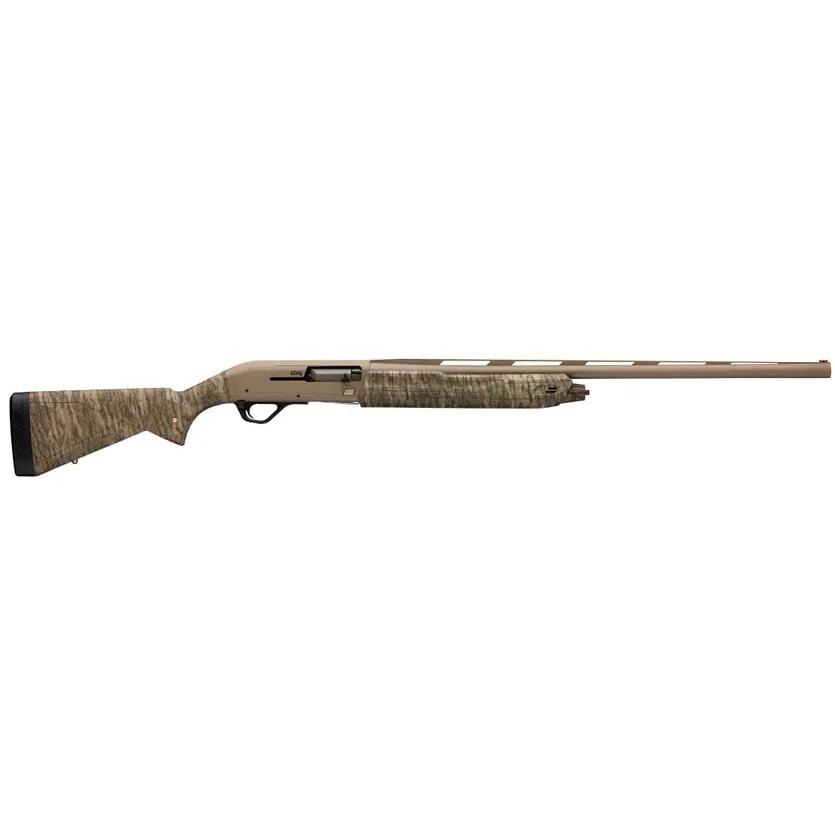 Winchester SX4 Hybrid Hunter Shotgun 12ga 3-1/2" Chamber 4rd Capacity 26" Barrel FDE Composite Mossy Oak Bottomlands Stock