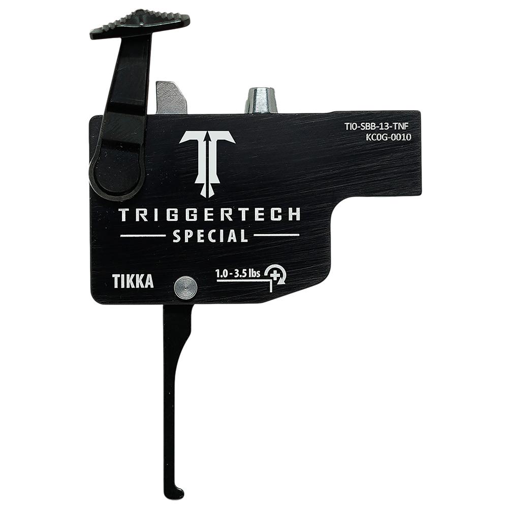 TriggerTech Special Tikka Rifle Trigger 1-3.5 lbs Flat RH Black