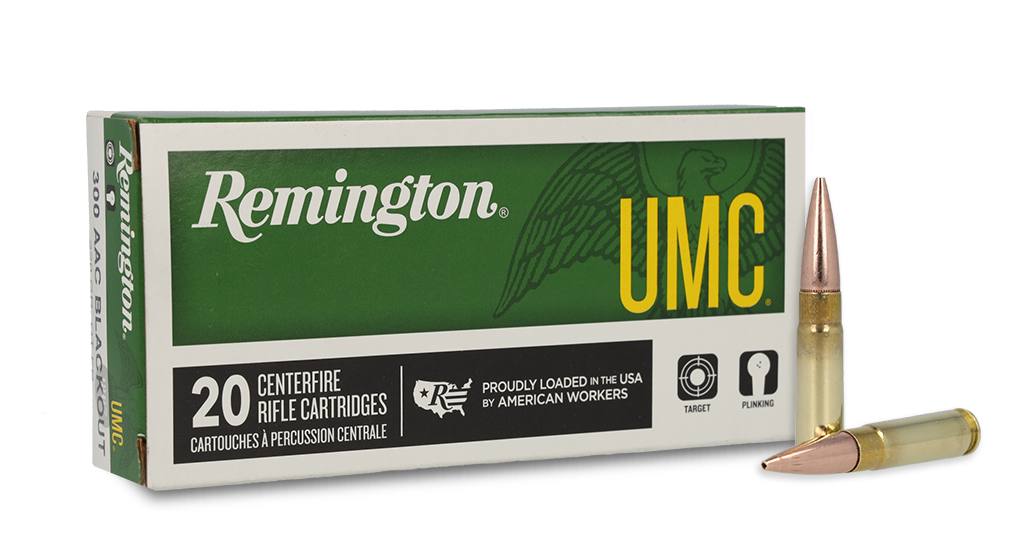 REMINGTON L300AAC4 300 AAC BLACKOUT 220GR UMC OTFB 20 RD/BX 10 BX/CS