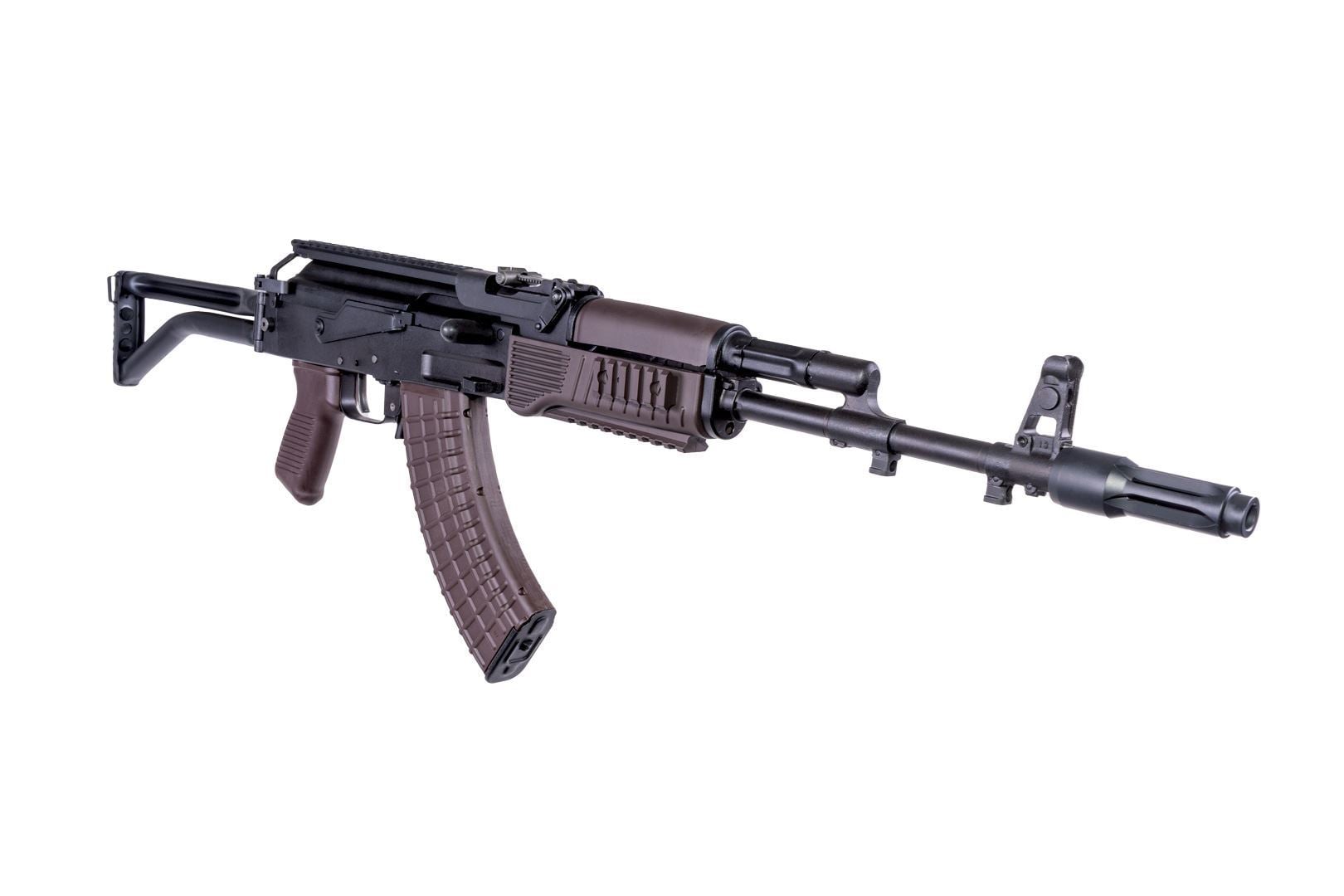 Arsenal SAM7SF 7.62x39mm Semi-Auto Rifle with Plum Furniture & AR-M5F Rail System Plum 30rd Mag 4 Arsenal SAM7SF 7.62x39mm Semi-Auto Rifle with Plum Furniture & AR-M5F Rail System Plum 30rd Mag - Image 2