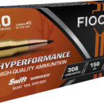Fiocchi 308SCA Hyperformance 308Win 150gr Swift Scirocco II Bonded 20 Per Box/10 Case 1 102222