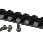 Warne 7676M Mountain Tech Tactical Rail Black Anodized Aluminum Winchester Model 70/Marlin XL-7 Long Action, 0 MOA 1 103097