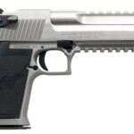 Magnum Research DE429SRMB Desert Eagle Mark XIX 429 DE 6" with Muzzle Brake 7+1 Matte Stainless Steel Frame 7 Slide Black Rubber Grip 1 108280