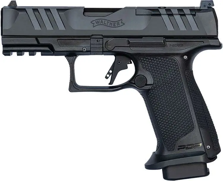 WALTHER PDP F-SERIES PRO E 9MM PISTOL 4" BLACK 3-10RD MAGS