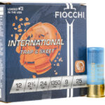 Fiocchi 12IN249 Exacta Target International Trap & Skeet 12Gauge 2.75" 24gram 9Shot 25 Per Box/10 Case 2 116614