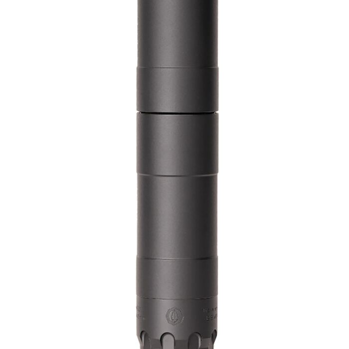RUGGED SUPPRESSOR OBS0009 Obsidian9  9mm Luger 1.37" Black Cerakote 17-4 Stainless Steel 1/2"-28 tpi