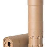 Rugged Suppressor OBSFDE9 Obsidian9 9mm Luger 1.37" Flat Dark Earth Cerakote 17-4 Stainless Steel 1/2"-28 tpi 2 118902