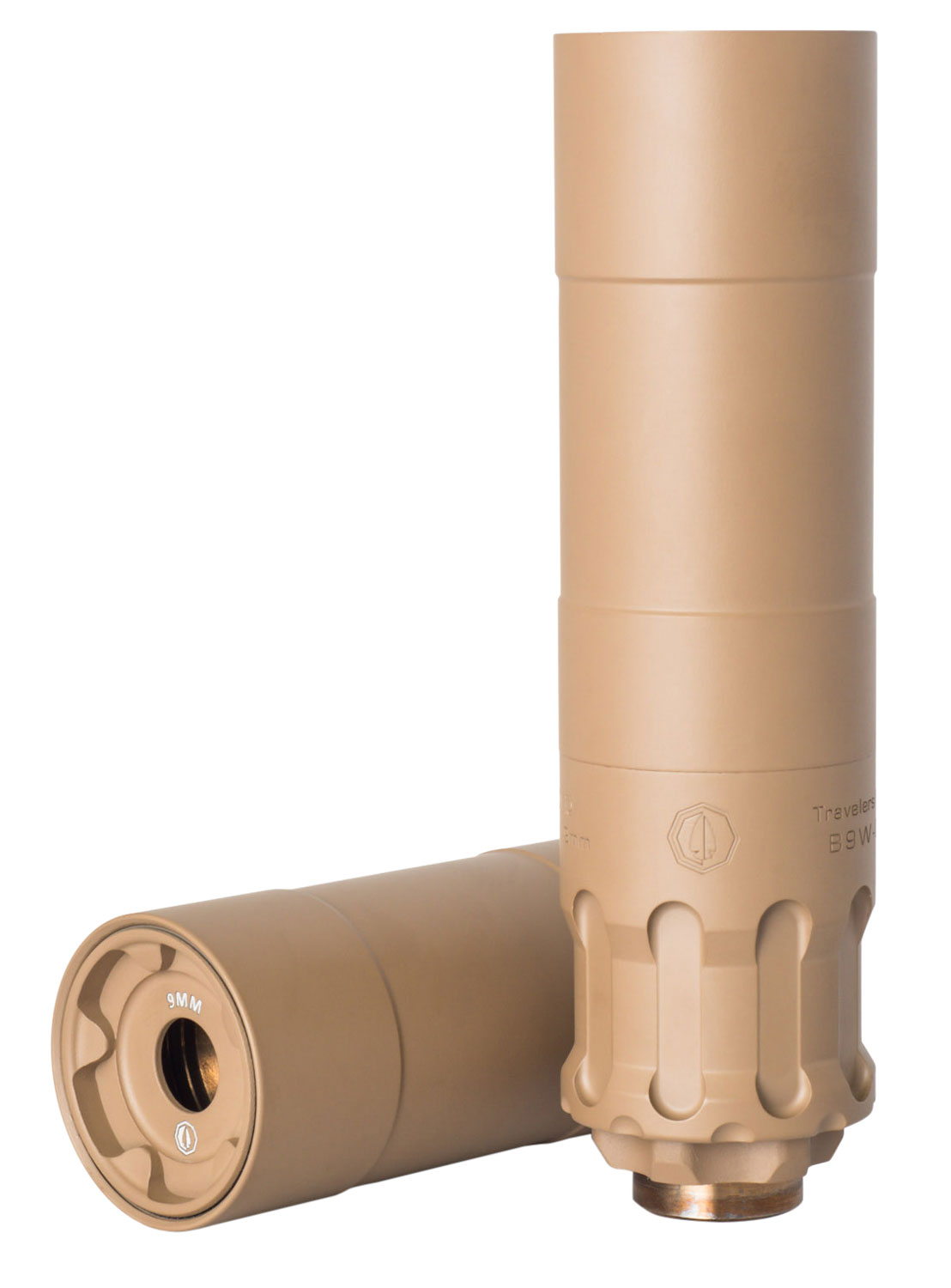 Rugged Suppressor OBSFDE9 Obsidian9 9mm Luger 1.37" Flat Dark Earth Cerakote 17-4 Stainless Steel 1/2"-28 tpi 3 Rugged Suppressor OBSFDE9 Obsidian9 9mm Luger 1.37" Flat Dark Earth Cerakote 17-4 Stainless Steel 1/2"-28 tpi
