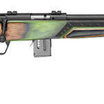 Savage Arms 91936 93 Minimalist Full Size 22 WMR 10+1 18" Matte Black Threaded Barrel, Matte Black Drilled & Tapped Carbon Steel Receiver, OD Green Boyd's Minimalist Laminate Stock, Right Hand 1 119194