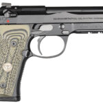Wilson Combat BER92BRIG9 92G Brigadier Tactical 9mm Luger 15+1 4.70" Target Crown Steel Barrel, Black Serrated Steel Slide, Black Steel Frame w/Picatinny Rail, Dirty Olive G10 Grip, Ambidextrous 2 119221