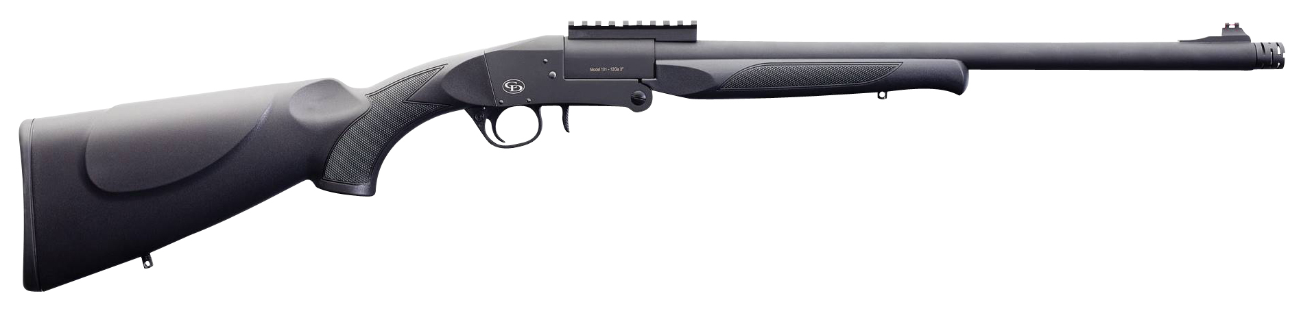 Charles Daly 930269 101 Turkey Full Size 12 Gauge Break Open 3" 1rd 20" Black Steel Single Shot Barrel Receiver w/Picatinny Rail, Fixed Black Synthetic Stock, Beretta/Benelli Choke System 3 Charles Daly 930269 101 Turkey Full Size 12 Gauge Break Open 3" 1rd 20" Black Steel Single Shot Barrel Receiver w/Picatinny Rail, Fixed Black Synthetic Stock, Beretta/Benelli Choke System