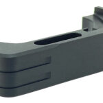 Cross Armory CRG5MCBK Mag Catch Extended Compatible w/Glock Gen4-5 Black Anodized Aluminum 2 131269