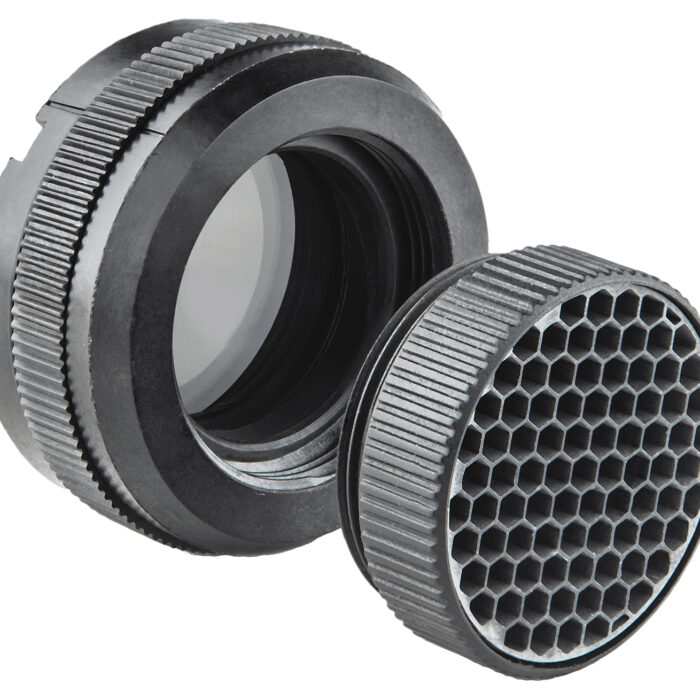 Meprolight USA 5626090000 Polarizer/Flash Guard Kit  Rifle Black Compatible w/ Mepro M21