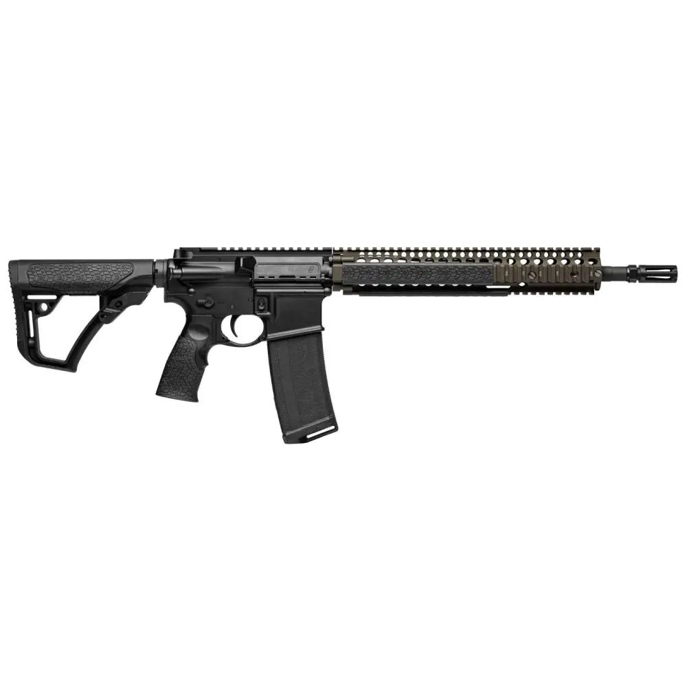DANIEL DEFENSE M4A1 5.56MM RIFLE RIS II Rail FDE 14.5"PW 1-32RD MAG