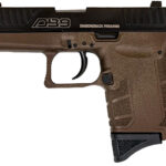 Diamondback DB0200P071 DB9 Gen4 Micro-Compact Frame 9mm Luger 6+1, 3.10" Stainless Steel Barrel, Black Nitride Serrated Stainless Steel Slide, Midnight Bronze Polymer Frame & Grip 2 141006