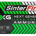 SinterFire Inc SF38075NXG Next Generation (NXG) 380ACP 75gr Lead Free Ball 50 Per Box/20 Case 1 145253