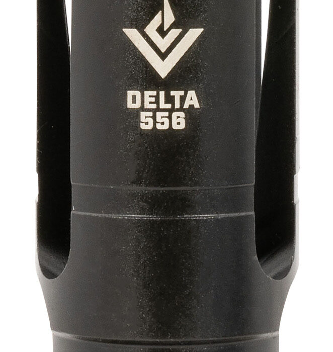 Aero Precision APVG200006A VG6 Delta Black Nitride Stainless Steel, 1/2"-28 tpi, 2.21" OAL for 5.56mm