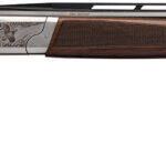 Browning 018701606 Cynergy Micro Midas 12 Gauge 3" 2rd 24" Satin Blued Barrel, Game Scene Engraved Silver Nitride Rec, Grade I/II Satin Walnut Stock 2 150955