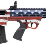 Gforce Arms GFY1USA GFY-1 USA 12 Gauge Semi-Auto 3" 5+1 18.50" Black Threaded Barrel, American Flag Aluminum Receiver w/Picatinny Rail, American Flag Bullpup Polymer Stock, Black Polymer Grip 1 152740