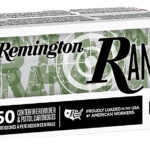Remington Ammunition R27781 Range 40S&W 180gr Full Metal Jacket 50 Per Box/20 Case 2 155737