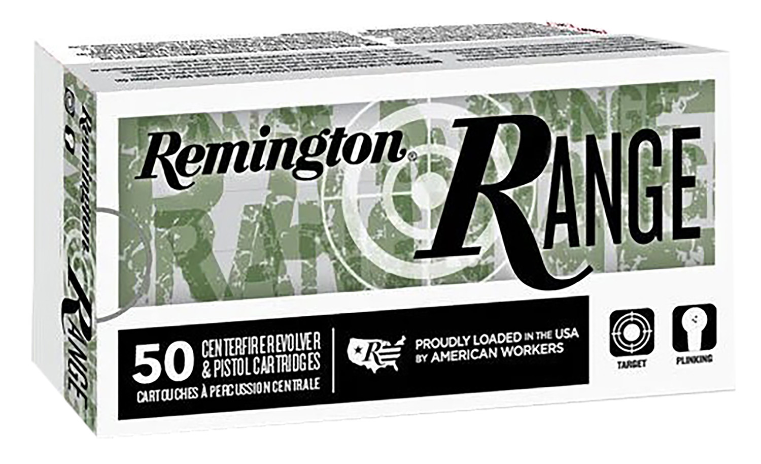 Remington Ammunition R27781 Range 40S&W 180gr Full Metal Jacket 50 Per Box/20 Case 3 Remington Ammunition R27781 Range 40S&W 180gr Full Metal Jacket 50 Per Box/20 Case