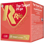 Rio Ammunition RC289 Top Target 28 Gauge 2.75" 3/4 oz 9 Shot 25 Per Box/ 10 Case 1 158127