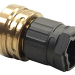 Q LLC ACCE9MOUNTTRILUGBLACK Erect9r Three-Way Mount Black, Fits HK 3-Lug Mount for ERECT9R 9mm Suppressor 2 158200