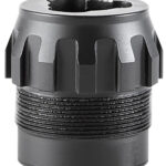 Dead Air DA444 P-Series 3-Lug Adapter Black Stainless Steel, Fits Primal/Wolfman/Ghost 45 with P-Series Adapter 2 159932