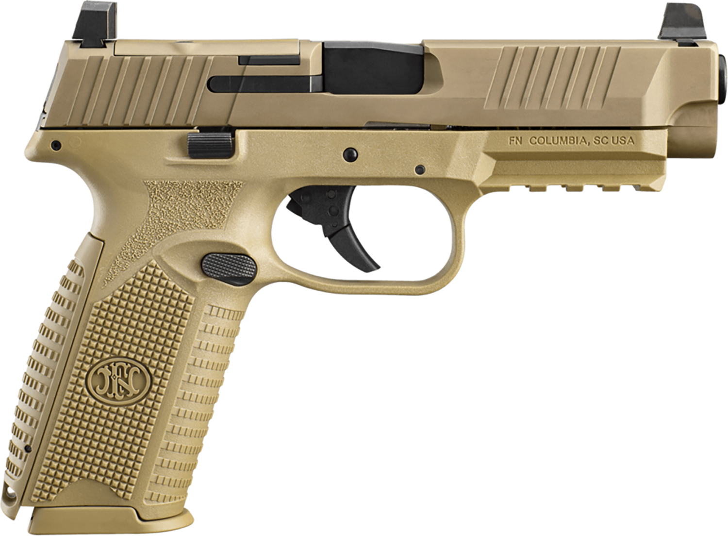 FN 66100723 509 MRD 9mm Luger 10+1 Black Flat Dark Earth PVD Flat Dark Earth 3 FN 66100723 509 MRD 9mm Luger 10+1 Black Flat Dark Earth PVD Flat Dark Earth