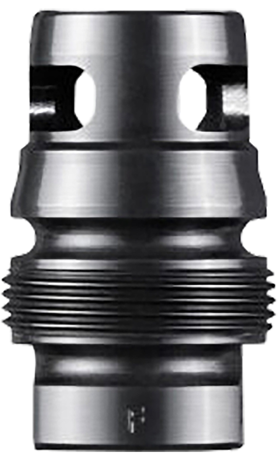 Dead Air DA126 Xeno Wee Brake Black Nitride 4140 HT Alloy Steel 5/8"-24 Threads 9mm 3 Dead Air DA126 Xeno Wee Brake Black Nitride 4140 HT Alloy Steel 5/8"-24 Threads 9mm