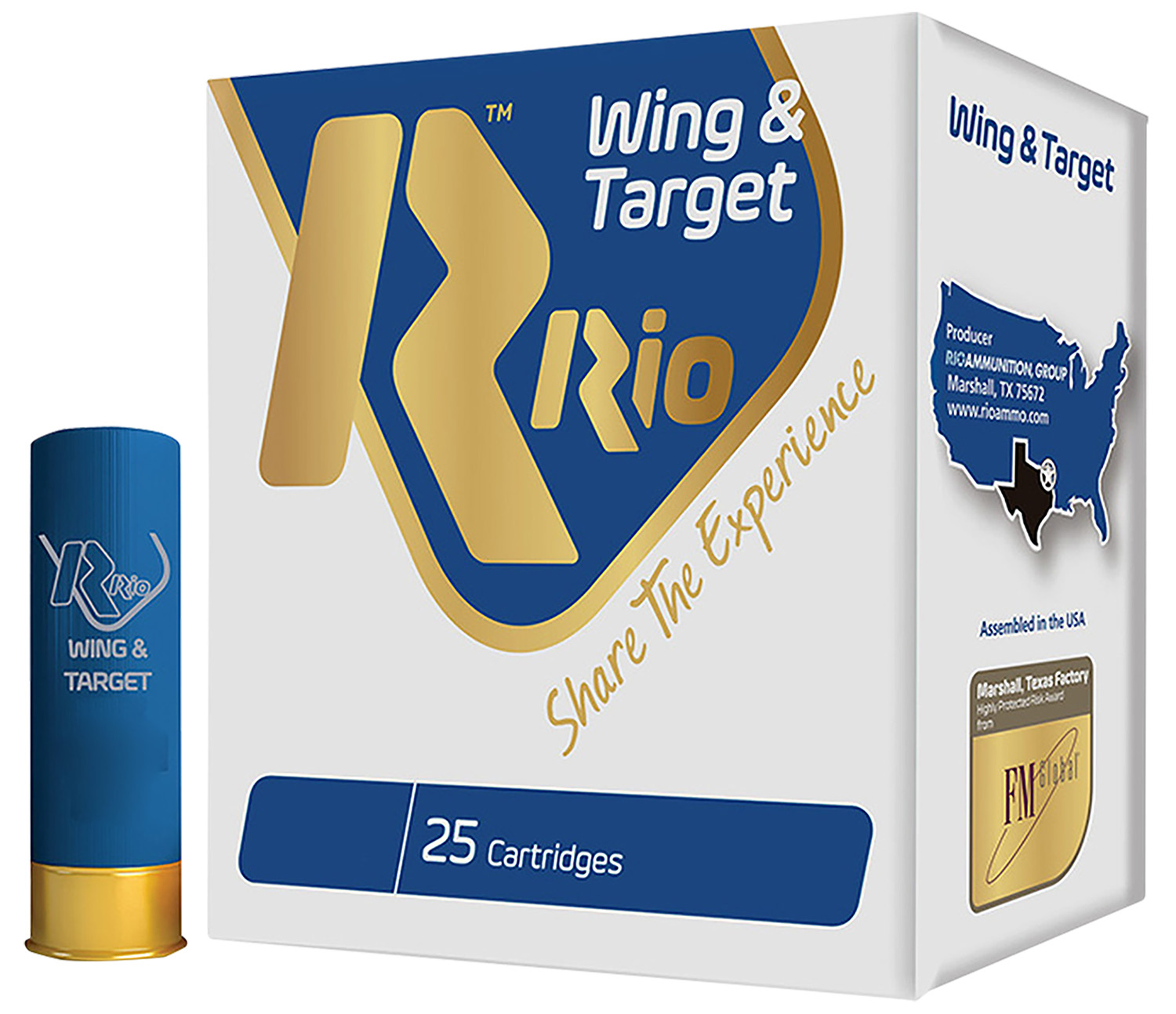 Rio Ammunition WT288 Wing & Target 12Gauge 2.75" 1oz 8Shot 25 Per Box/10 Case 3 Rio Ammunition WT288 Wing & Target 12Gauge 2.75" 1oz 8Shot 25 Per Box/10 Case