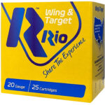 Rio Ammunition WT2075 Wing & Target 20Gauge 2.75" 7/8oz 7.5Shot 25 Per Box/10 Case 2 163239