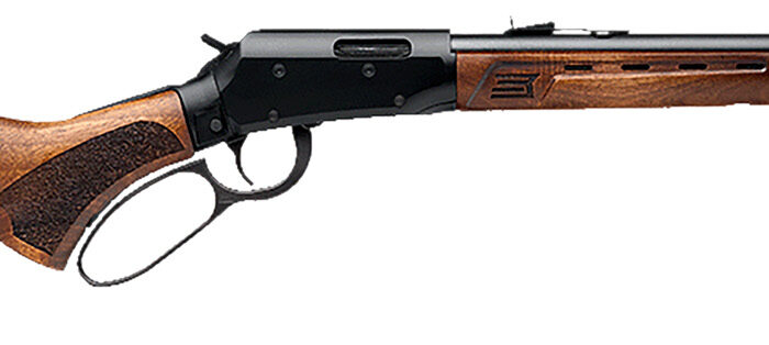 Savage Arms 46120 Revel Deluxe Full Size 22 WMR 9+1 18" Black Satin Threaded Barrel, Black Cerakote Drilled & Tapped Aluminum Receiver, Satin Walnut Fixed Stock, Right Hand