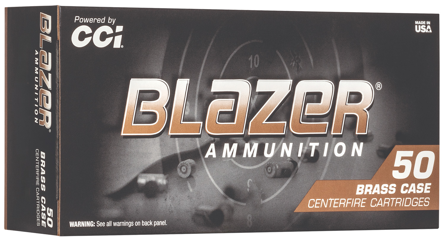 CCI 52399mm Luger 115gr Jacketed Hollow Point 50 Per Box/10 Case