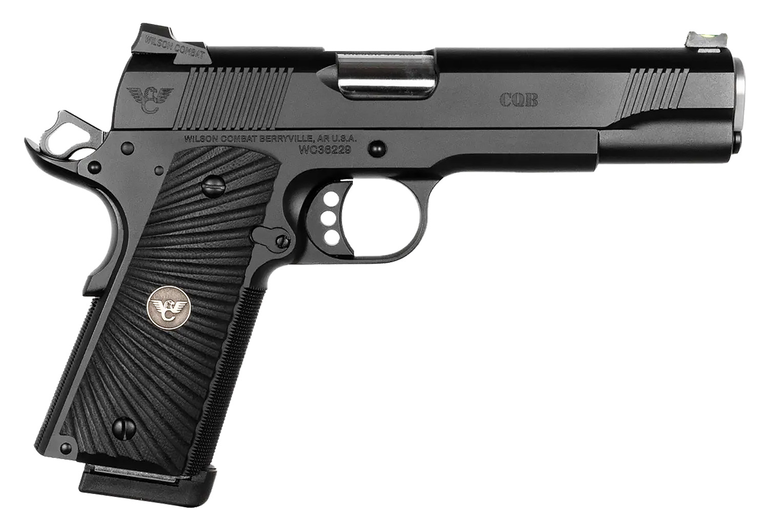 Wilson Combat CQBFS45 CQB 45 ACP 8+1 5" Full Size Carbon Steel Slide G10 Starburst Grip 3 Wilson Combat CQBFS45 CQB 45 ACP 8+1 5" Full Size Carbon Steel Slide G10 Starburst Grip