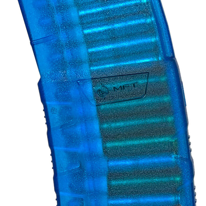 Cart 4 Mission First Tactical EXDPM556TB EXD 30rd 5.56 Fits AR/M4 Translucent Blue