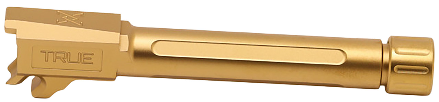 True Precision Inc TPP365FBXTG Sig 9mm Luger 4.30" Threaded Gold TiN Stainless Steel, Fits Sig P365 Fuse 3 True Precision Inc TPP365FBXTG Sig 9mm Luger 4.30" Threaded Gold TiN Stainless Steel, Fits Sig P365 Fuse