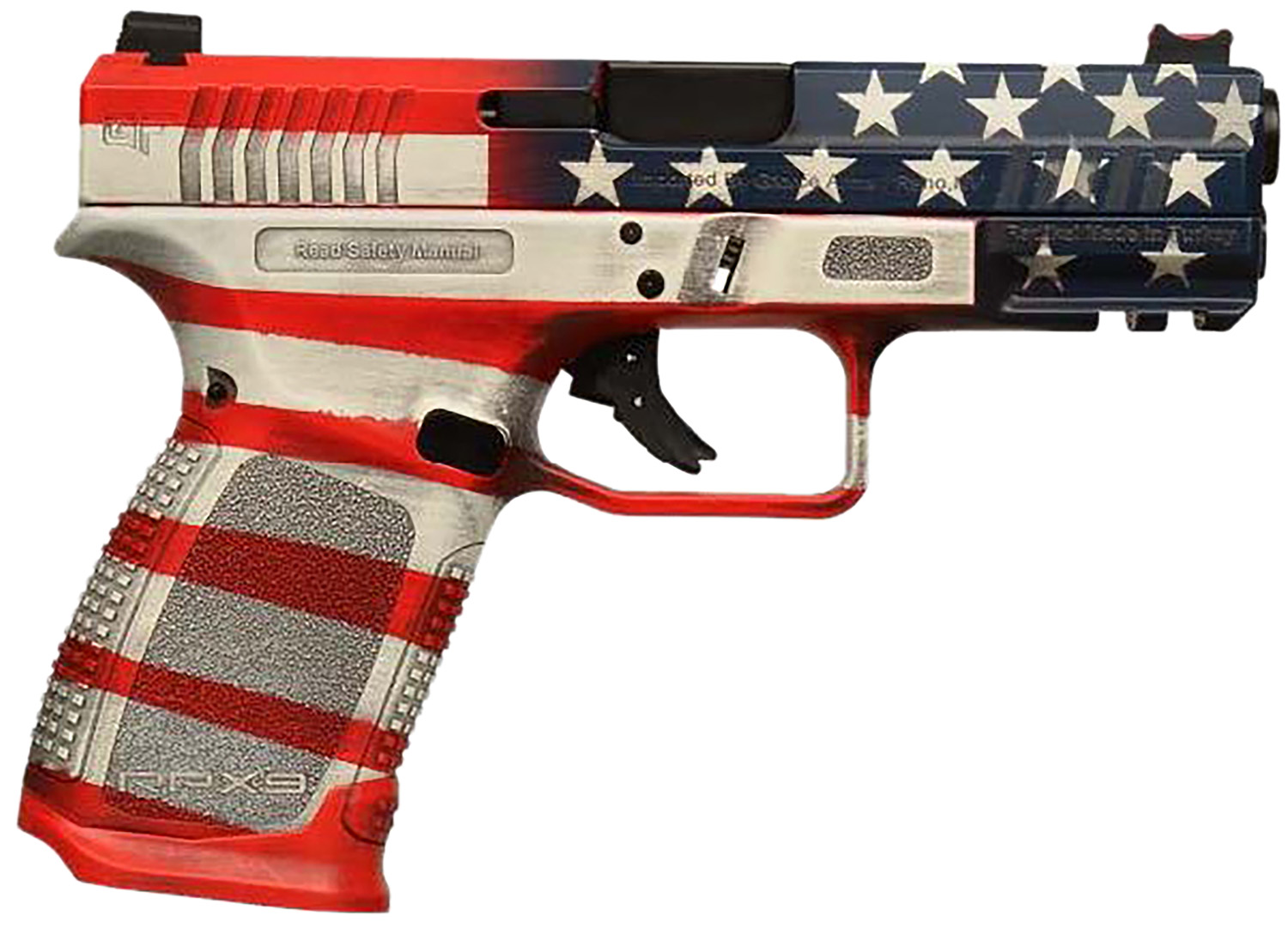 Gforce Arms GFRPX3C9USA Exodus 9mm Luger 15+1 4.02" Black Steel Barrel, USA Cerakote Serrated Steel Slide, USA Cerakote Polymer Frame w/Accessory Rail, Textured Grip 3 Gforce Arms GFRPX3C9USA Exodus 9mm Luger 15+1 4.02" Black Steel Barrel, USA Cerakote Serrated Steel Slide, USA Cerakote Polymer Frame w/Accessory Rail, Textured Grip