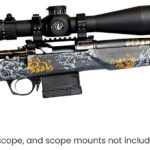 Horizon Firearms RF010A221814C18 Venatic Carbon 22 Creedmoor 18" Fluted Threaded Barrel, Drilled & Tapped Receiver, Arca Rail Forend, Iota EKO Carbon Fiber Stock 2 173331