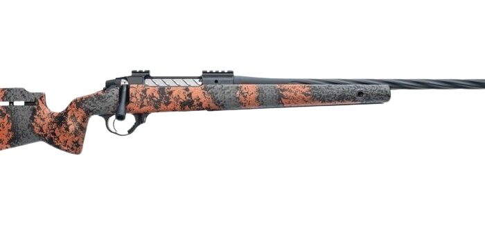 Seekins Precision 0011710265-F Havak PH3 7mm PRC 22" Black Fluted Threaded Barrel, Black Picatinny Rail Steel Receiver, Adj Cheek Riser Urban Shadow Synthetic Stock