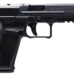 Canik HG6826N Mete SFT 9mm Luger 10+1 4.46" Black Nitride Steel Barrel, Black Cerakote Optic Ready/Serrated Steel Slide, Black Polymer Frame w/Picatinny Rail, Interchangeable Backstrap Grip 2 176218
