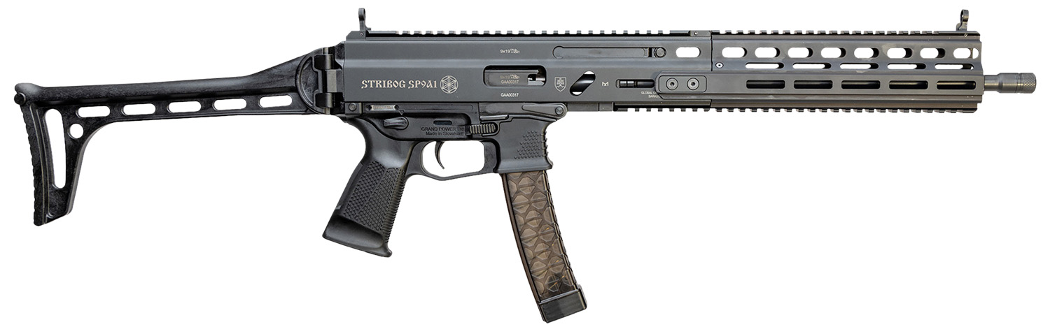 Grand Power 810091157923 Stribog SP9A1 9mm Luger 30+1 16" Black