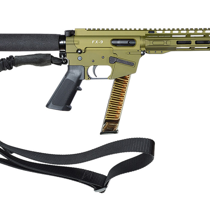 Cart 1 FREEDOM ORDNANCE FX9P8T-ODG FX9P 9mm Luger 31+1 8" OD Green Synthetic Pistol Tube