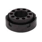SilencerCo AC4745 Charlie Direct Thread Mount Fits M13x0.75 Stainless Steel Oxide Black 1 180502