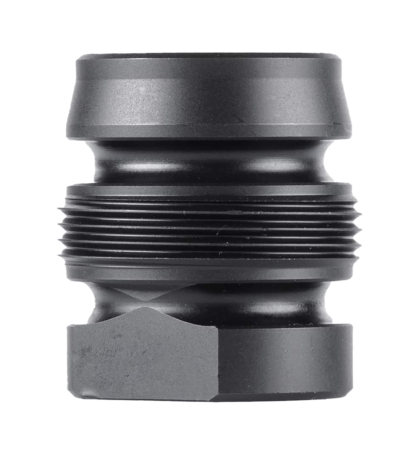 Dead Air DA143 Xeno Xero Black 4140 HT Alloy Steel 9/16x24 RH Threads 1.105" OAL 0.99" Diameter 9mm 3 Dead Air DA143 Xeno Xero Black 4140 HT Alloy Steel 9/16x24 RH Threads 1.105" OAL 0.99" Diameter 9mm