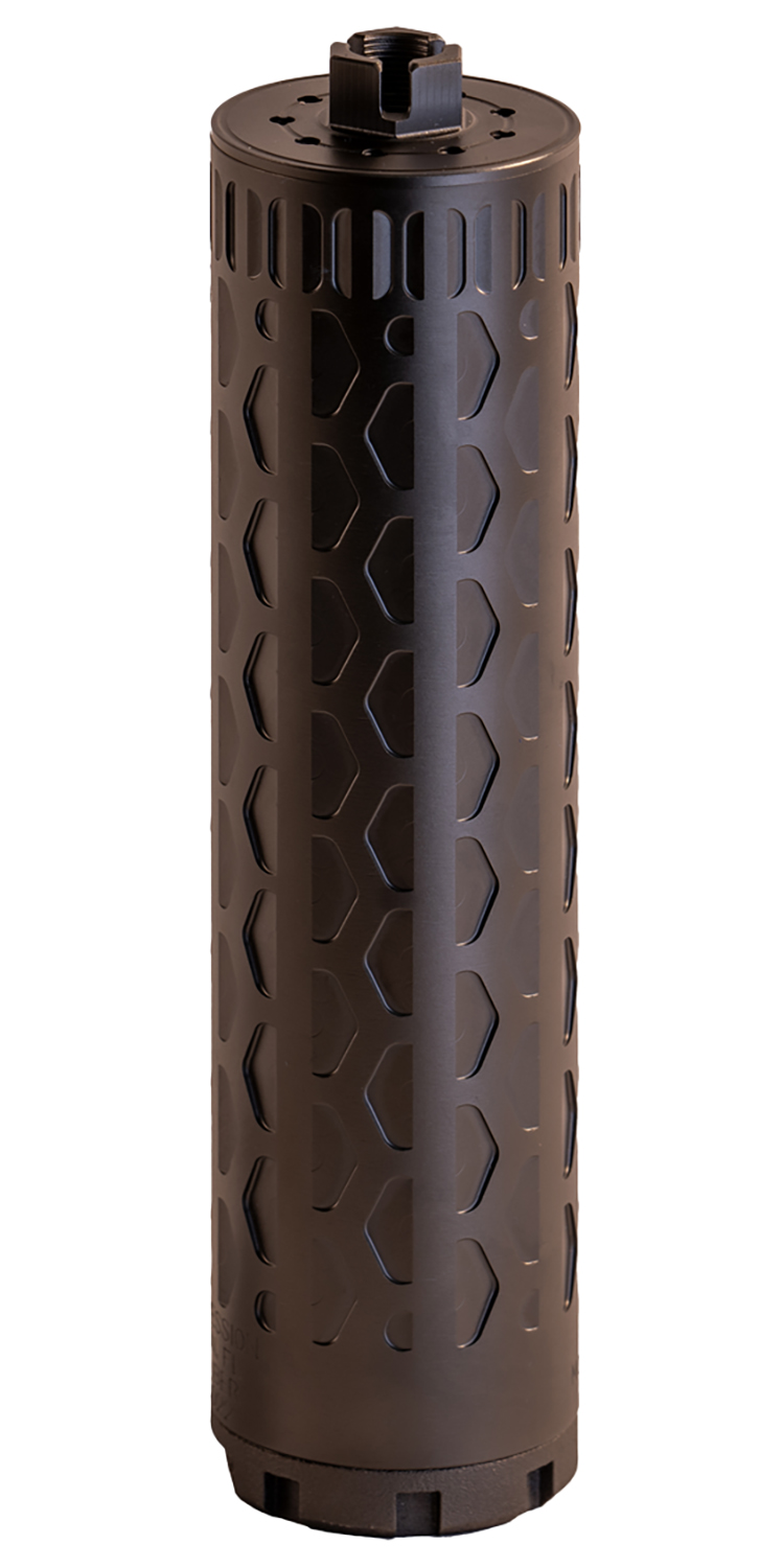 Boe Suppression BOE-TI-46-6 MOD1 450 Bushmaster 1.75" Black Titanium 1.375"x24 3 Boe Suppression BOE-TI-46-6 MOD1 450 Bushmaster 1.75" Black Titanium 1.375"x24